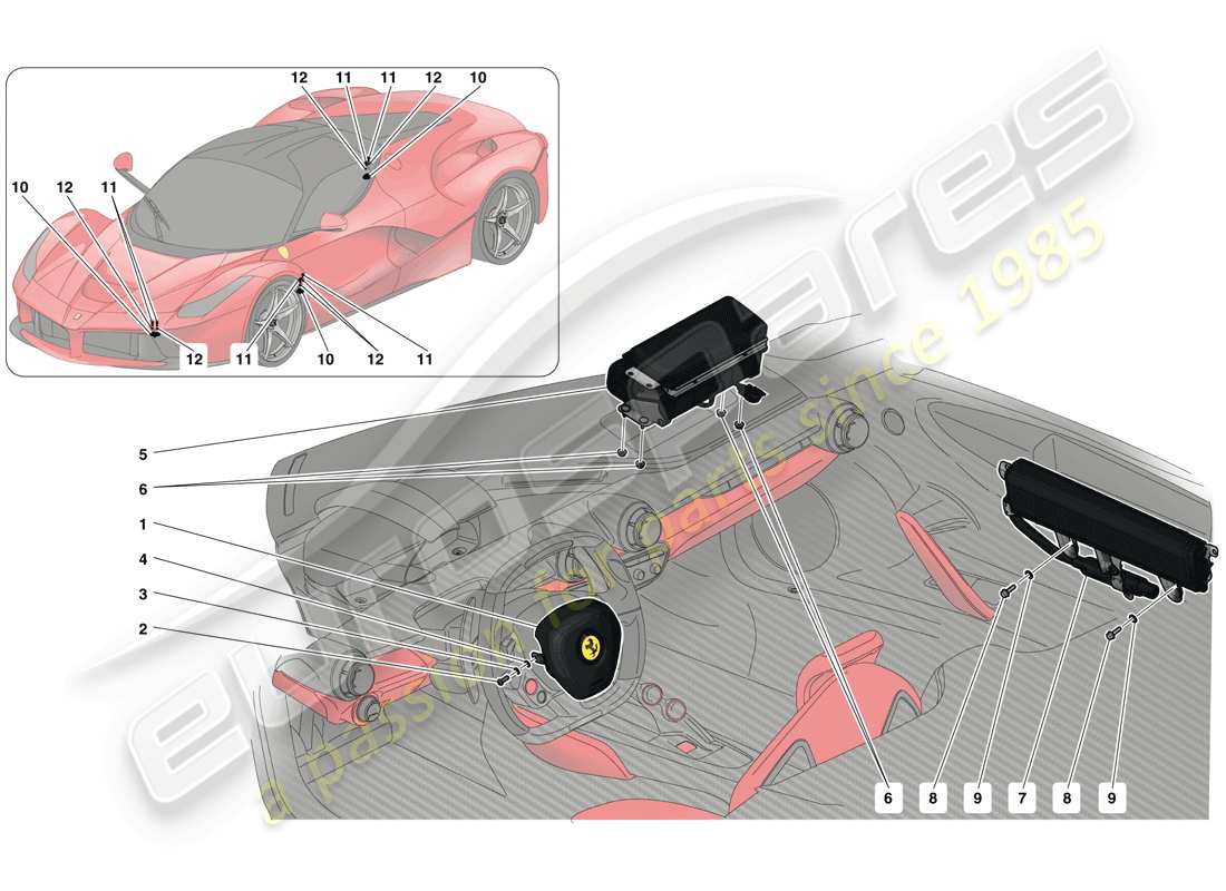 part diagram containing part number 12648224