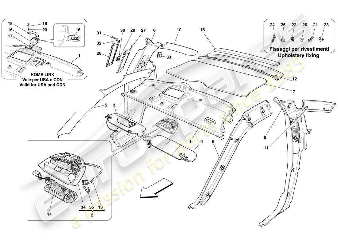 part diagram containing part number 697093..