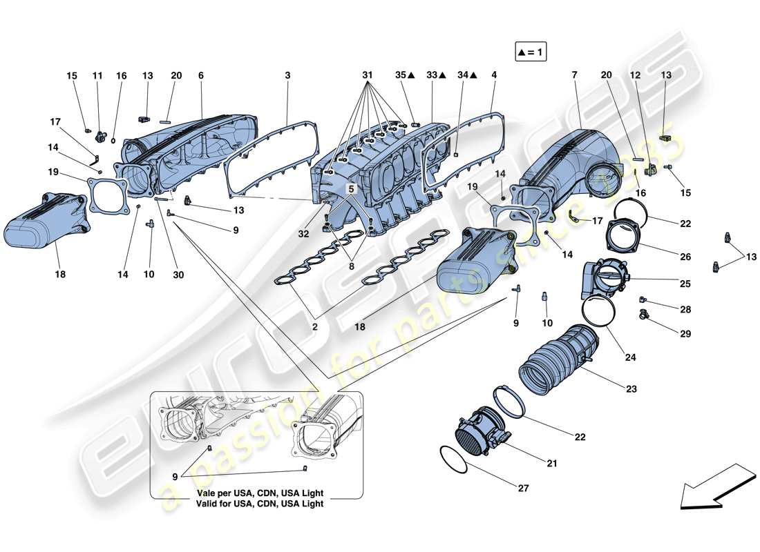 part diagram containing part number 11500424