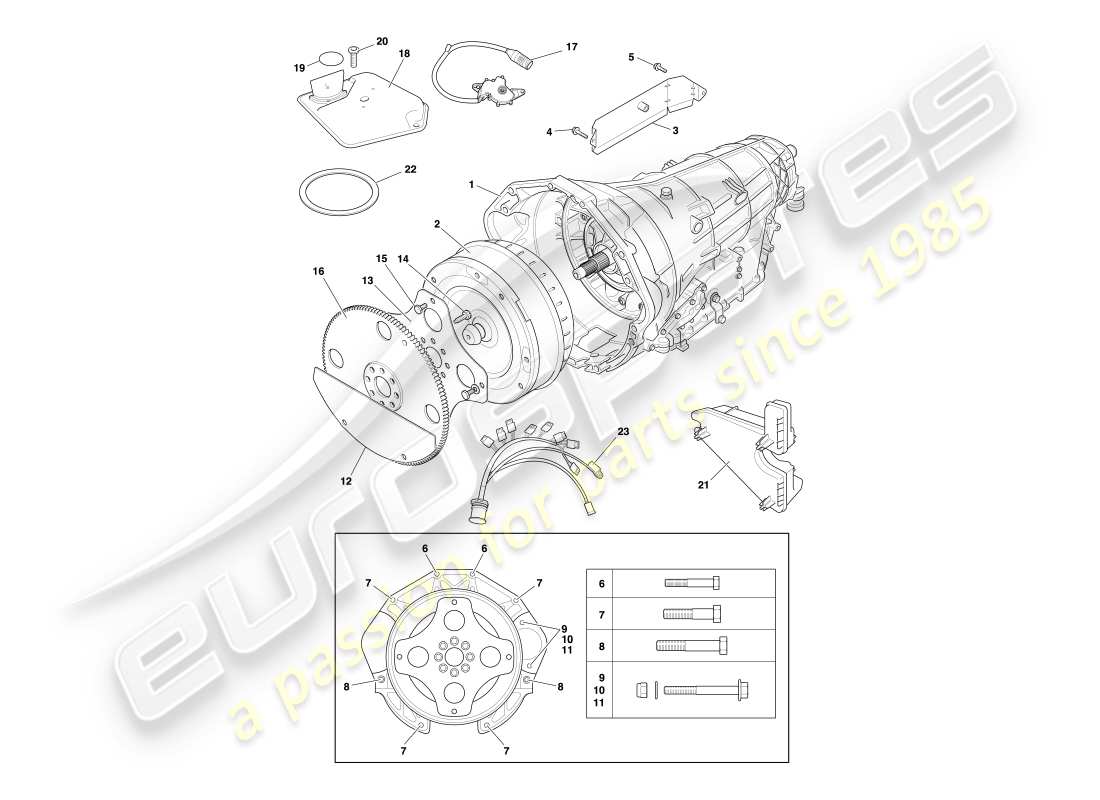 part diagram containing part number 695567