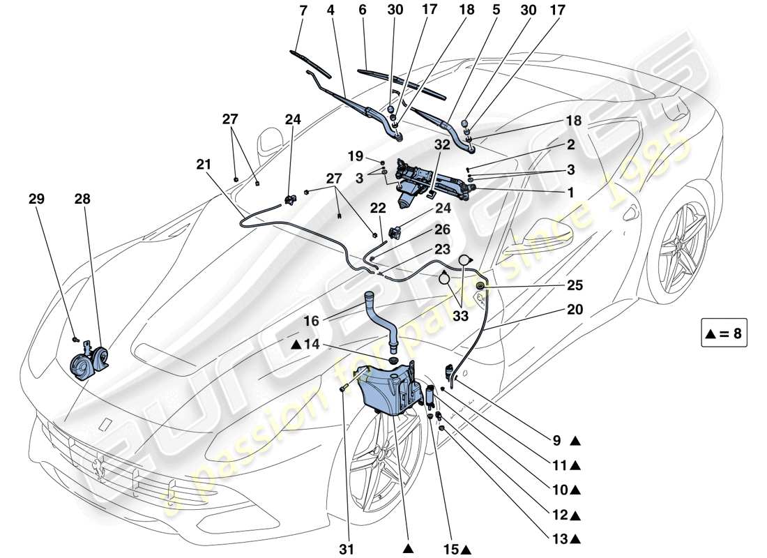 part diagram containing part number 83736600