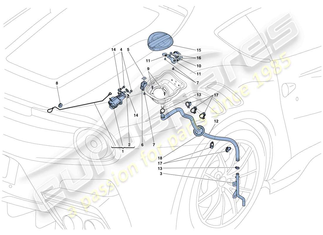 part diagram containing part number 87486500