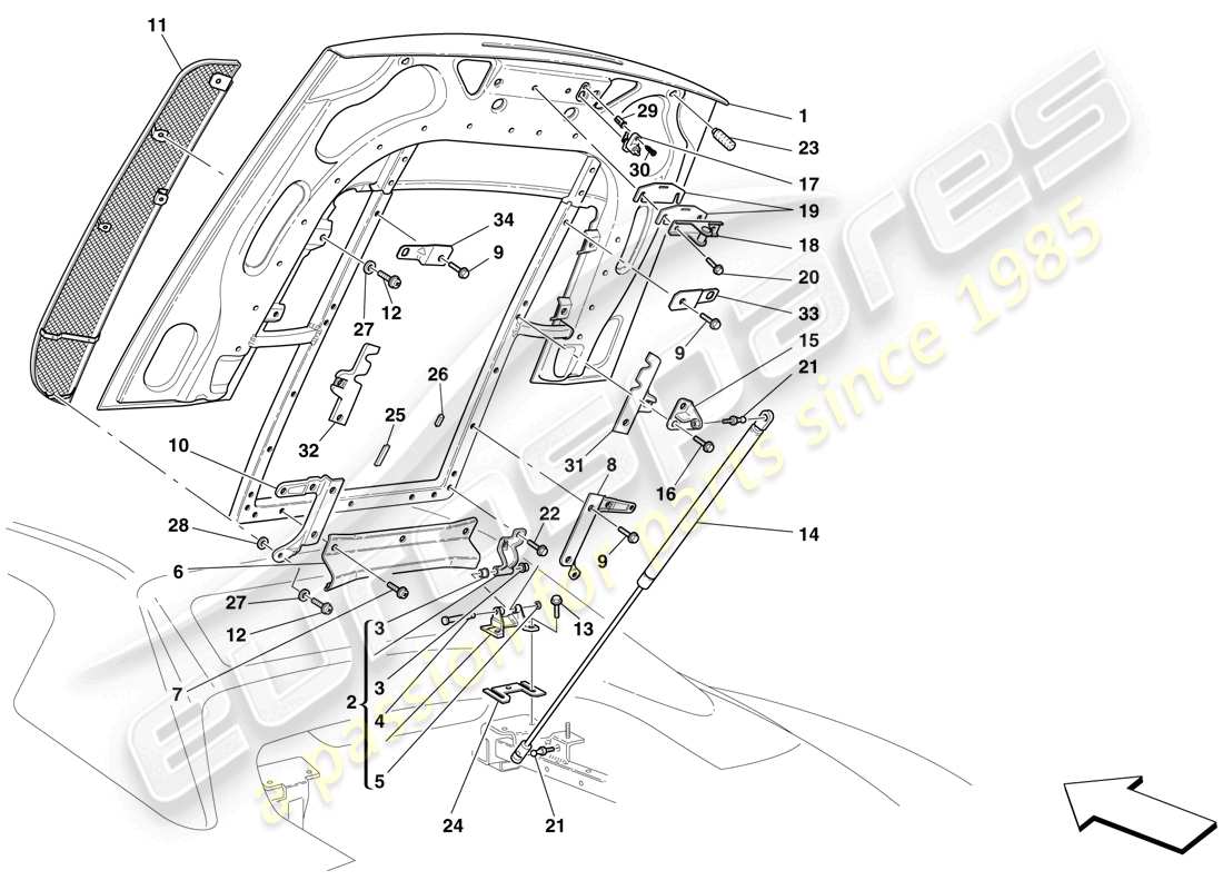 part diagram containing part number 81849800