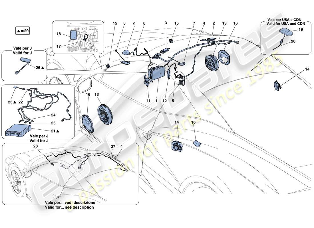 part diagram containing part number 252908