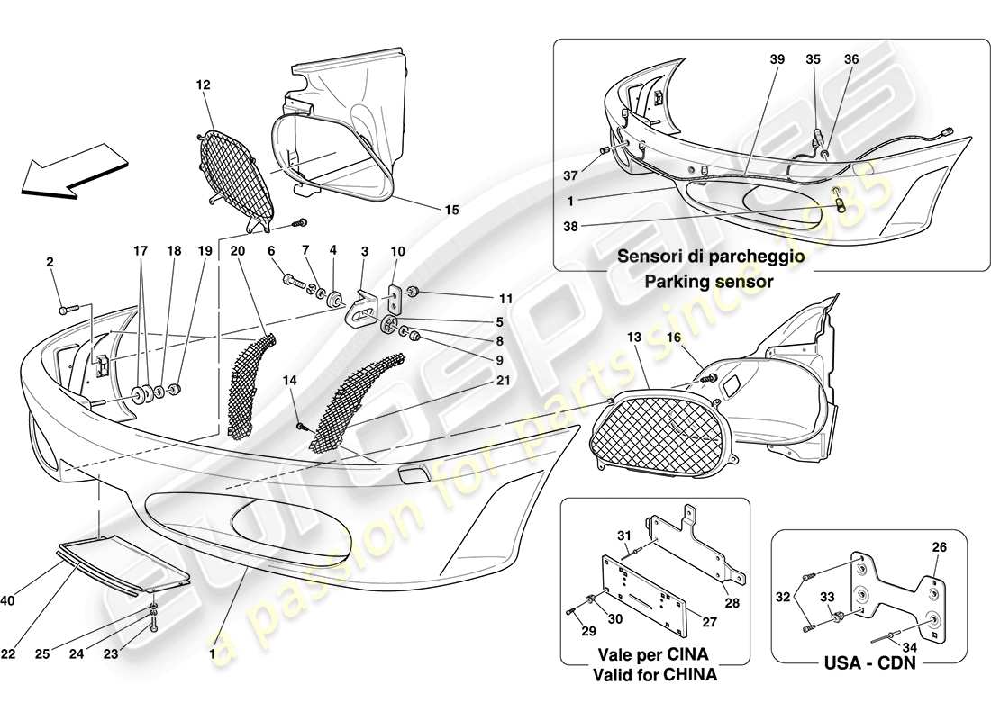 part diagram containing part number 80866310