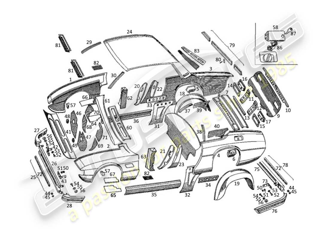 part diagram containing part number rnt 64472