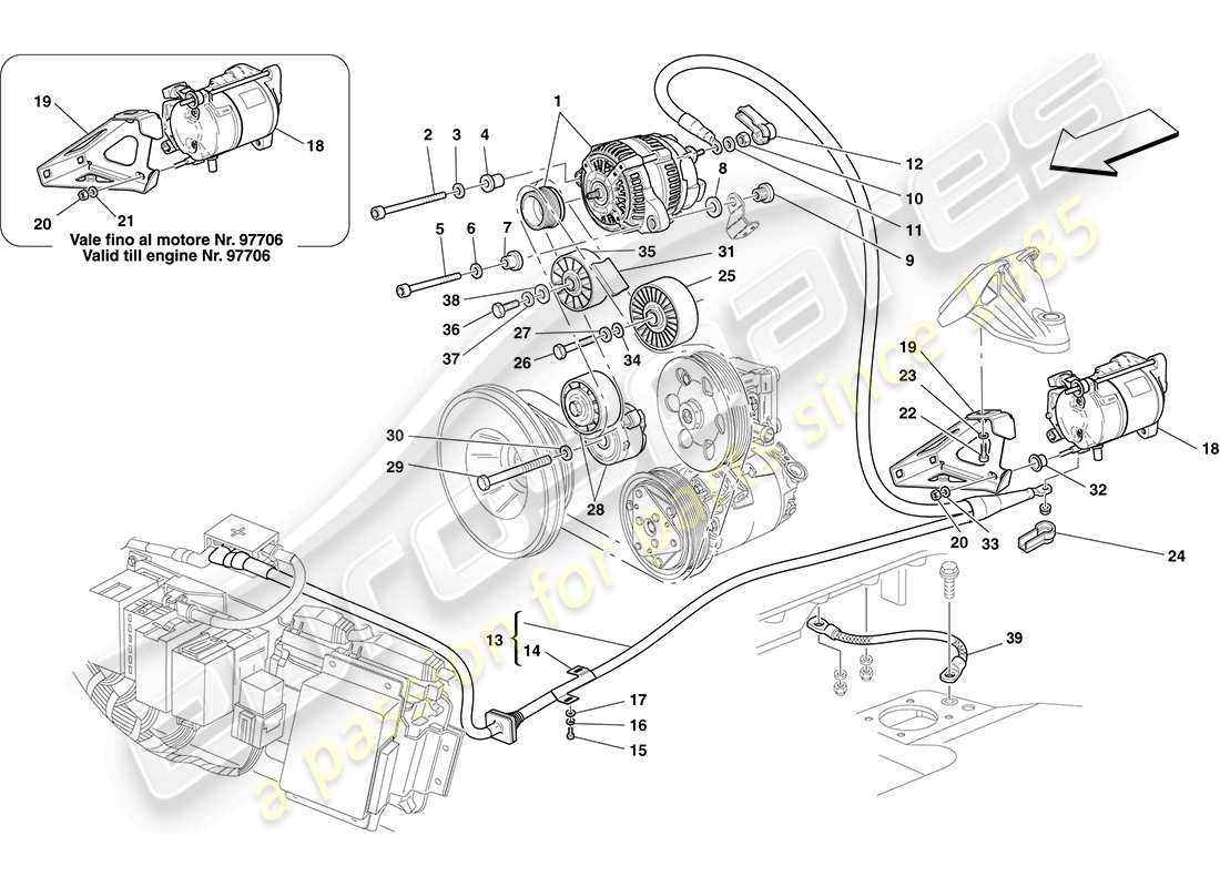 part diagram containing part number 201448