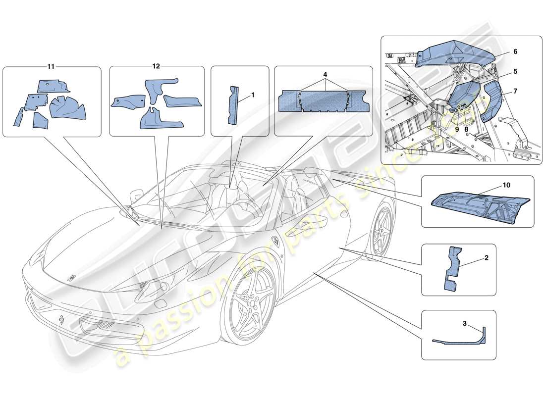 part diagram containing part number 83446700