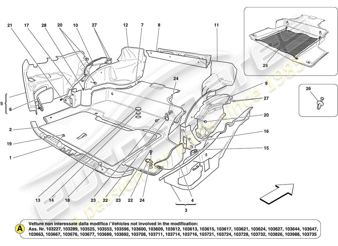 part diagram containing part number 826430