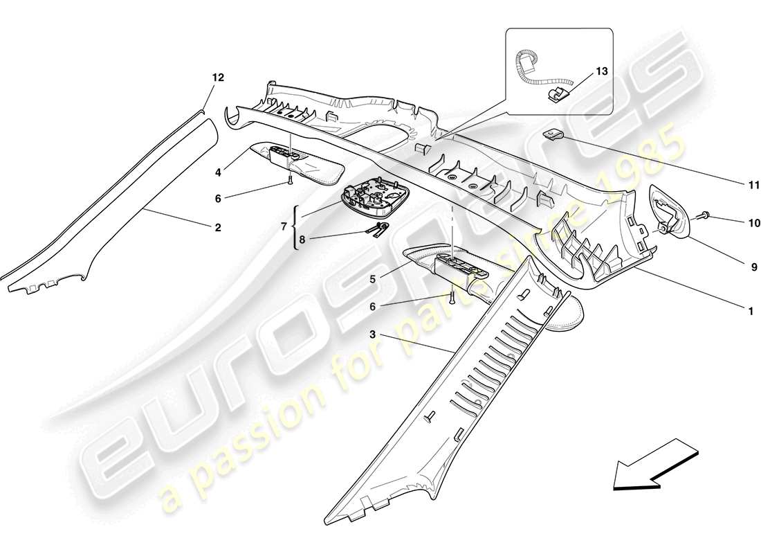 part diagram containing part number 820662..