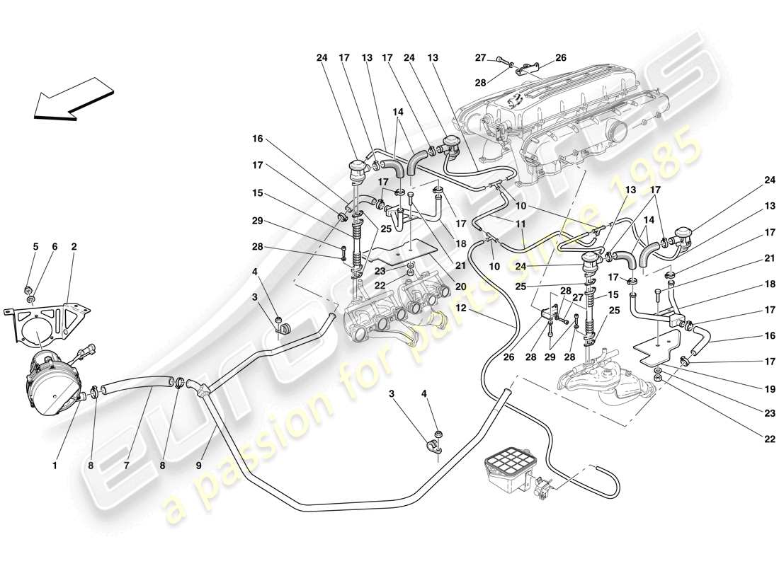 part diagram containing part number 163094