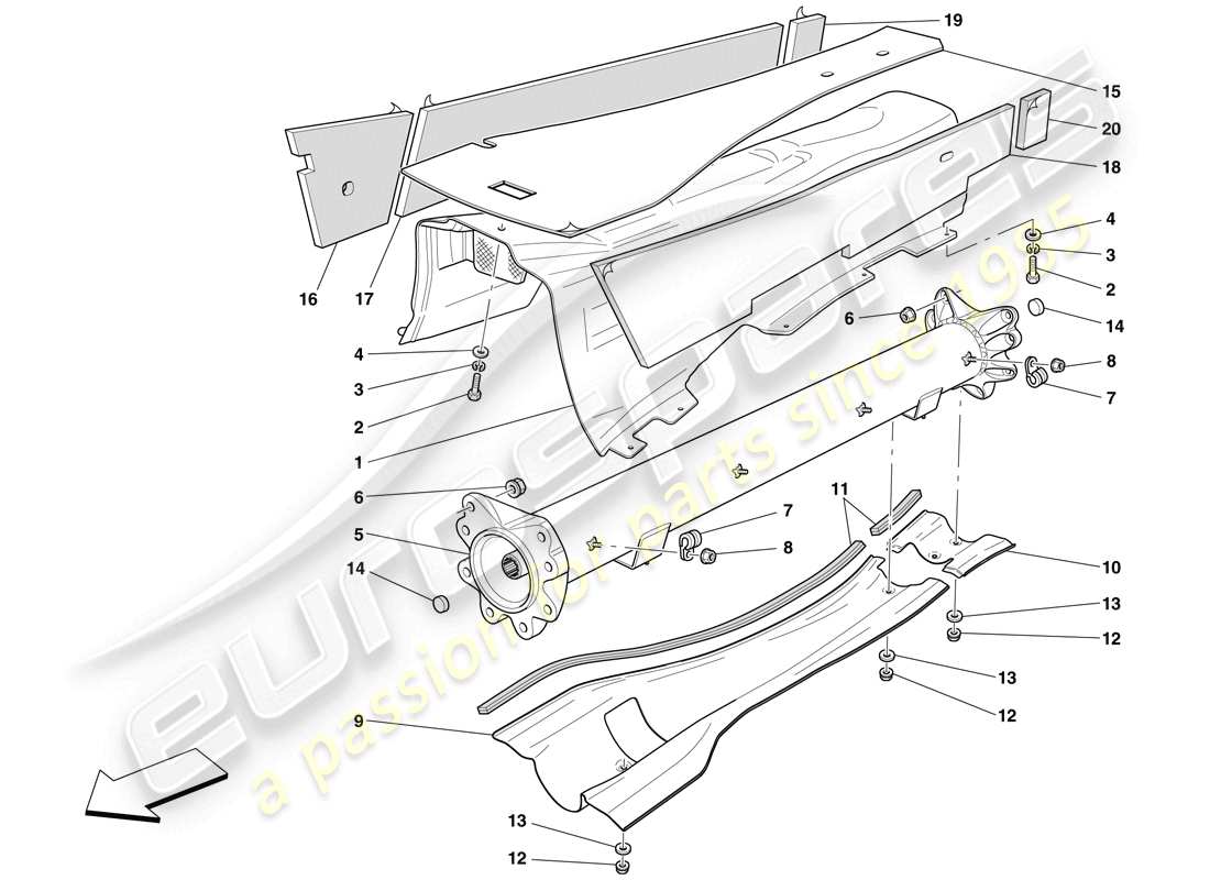 part diagram containing part number 156462