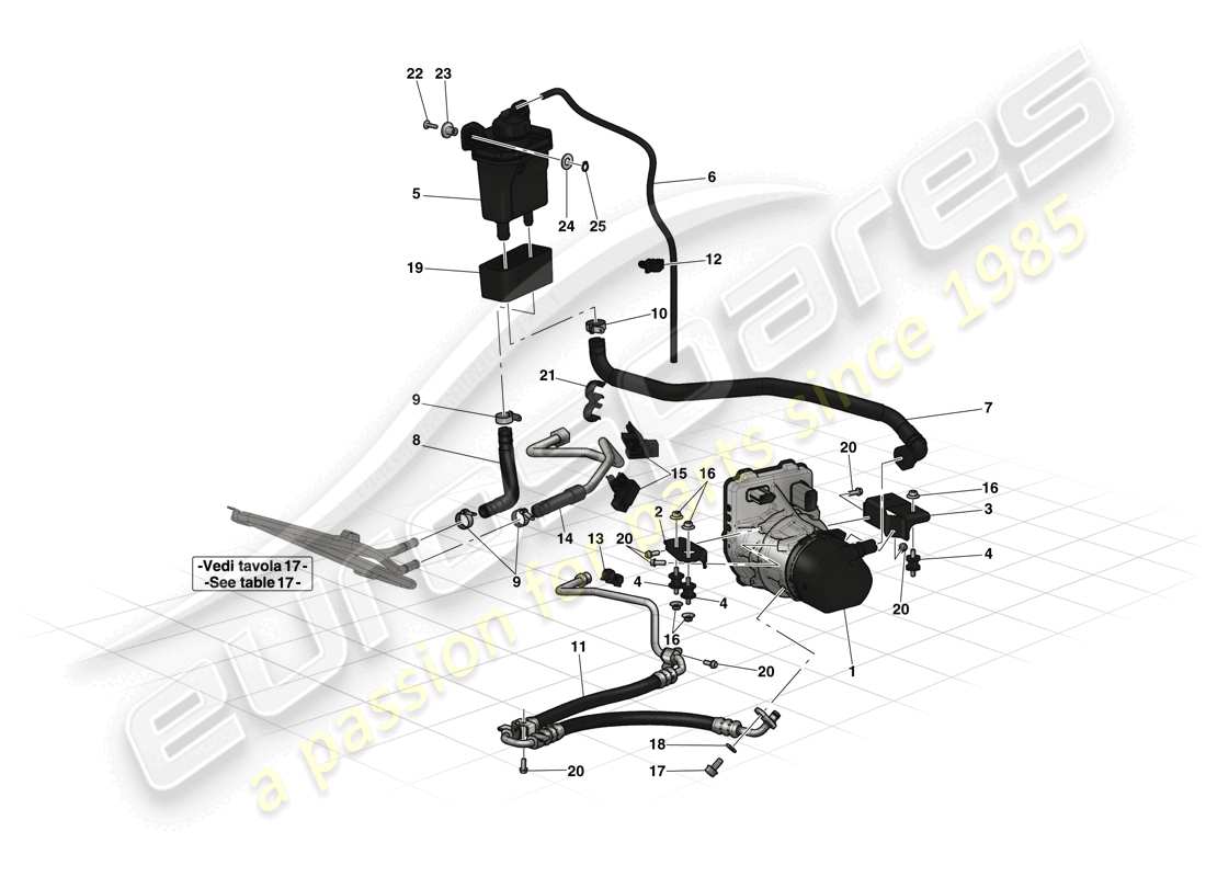 part diagram containing part number 284347