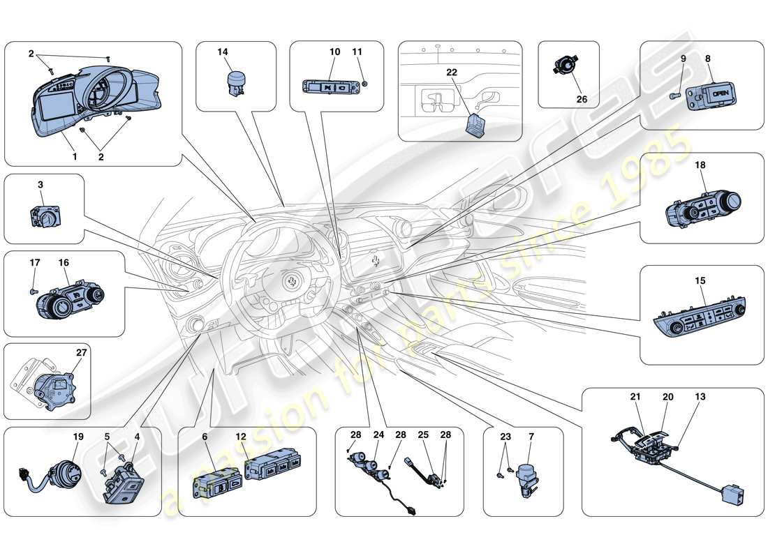 part diagram containing part number 88833700