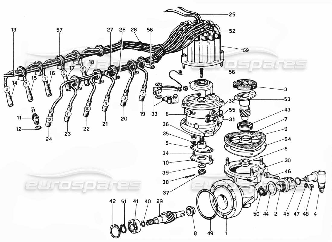 part diagram containing part number 95300042