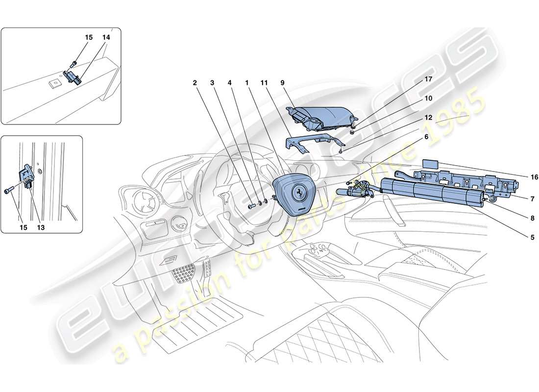 part diagram containing part number 89461500