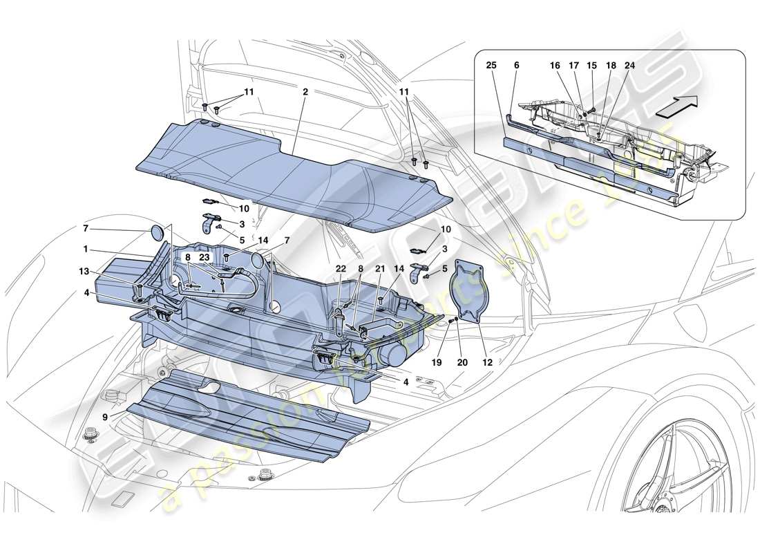 part diagram containing part number 89064200