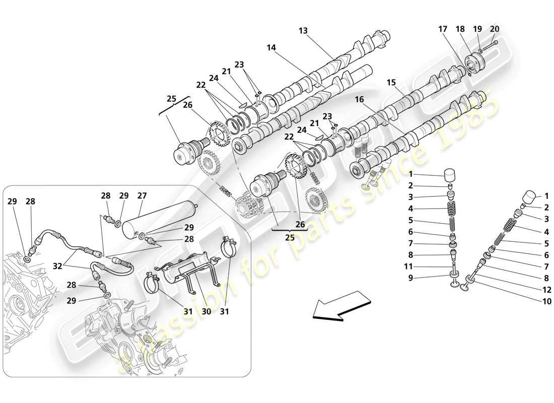 part diagram containing part number 187657