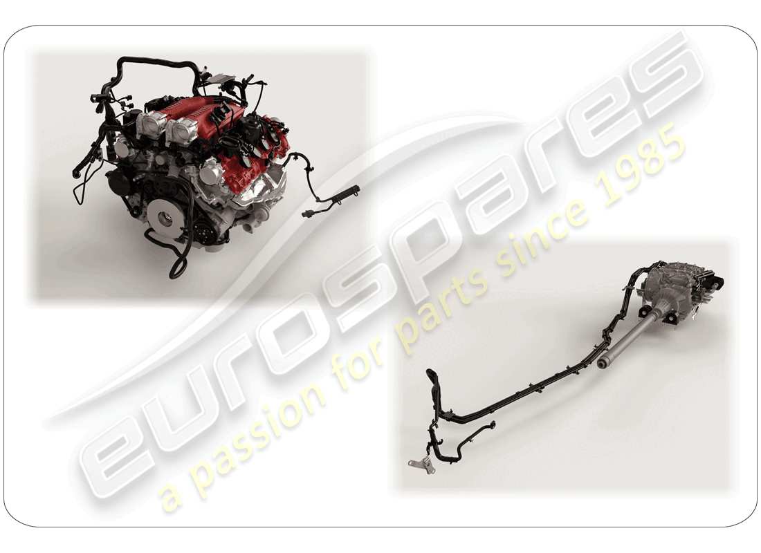 ferrari california t (europe) spare assembly units part diagram