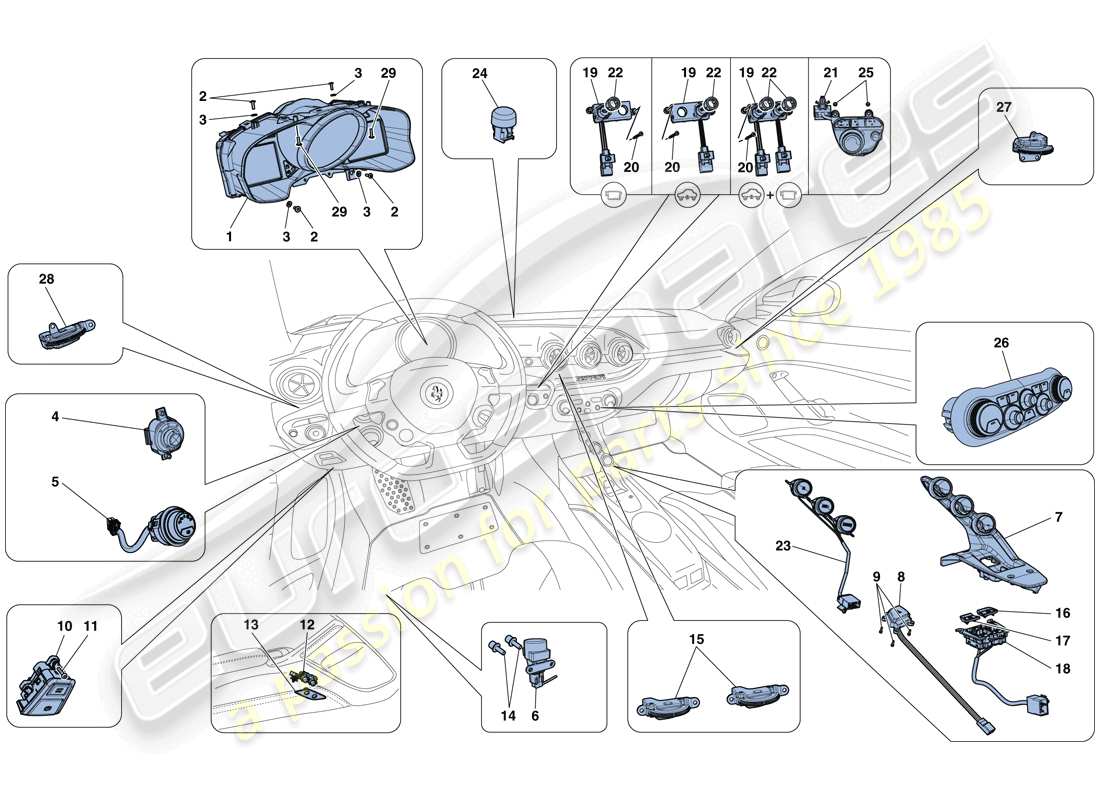 part diagram containing part number 315158