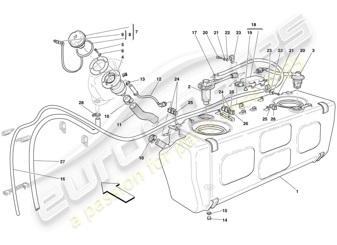 part diagram containing part number 190670