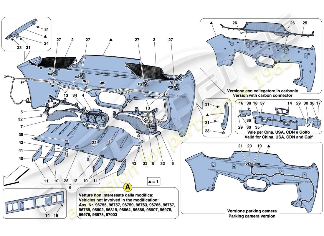 part diagram containing part number kl-fer-458it-cft