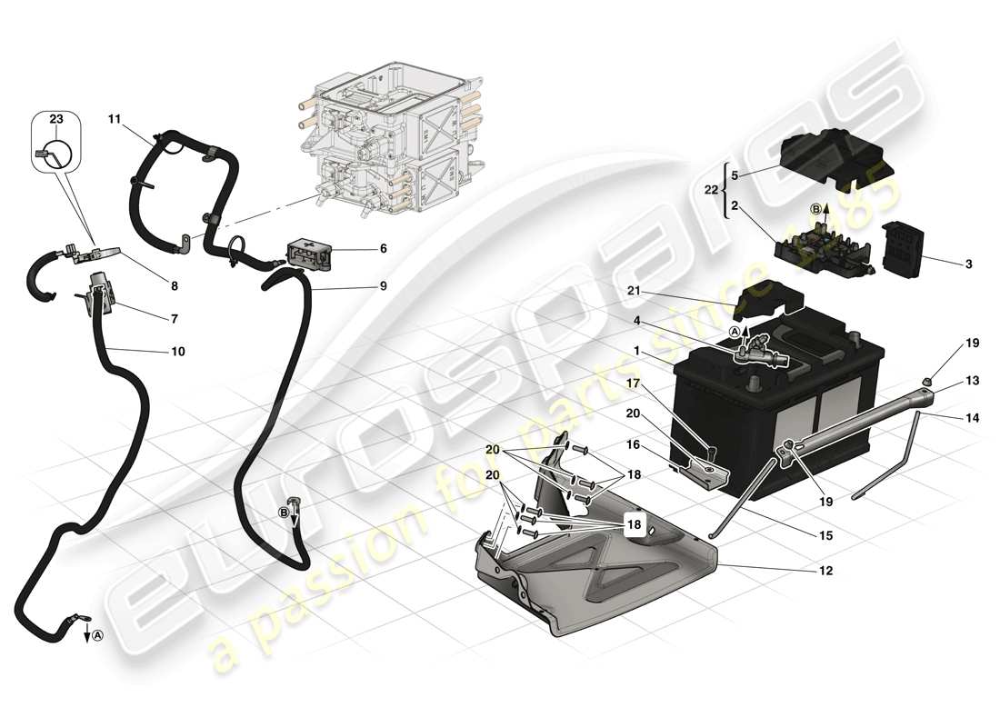 part diagram containing part number 13550224