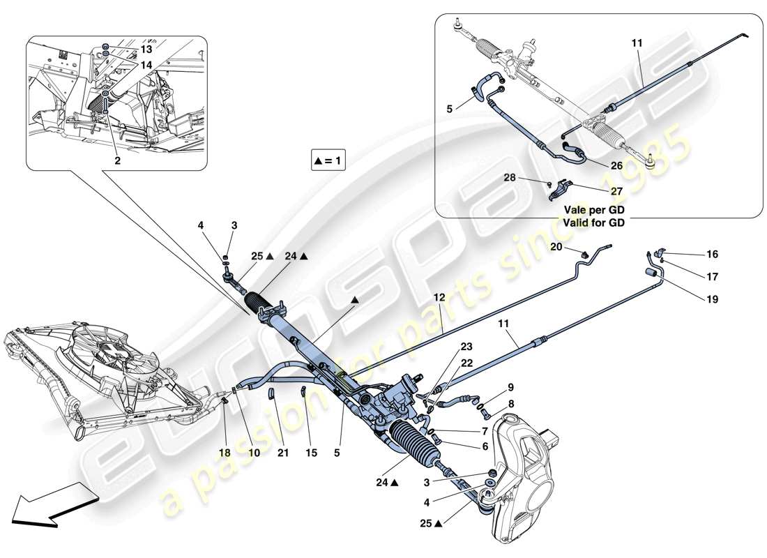 part diagram containing part number 322605