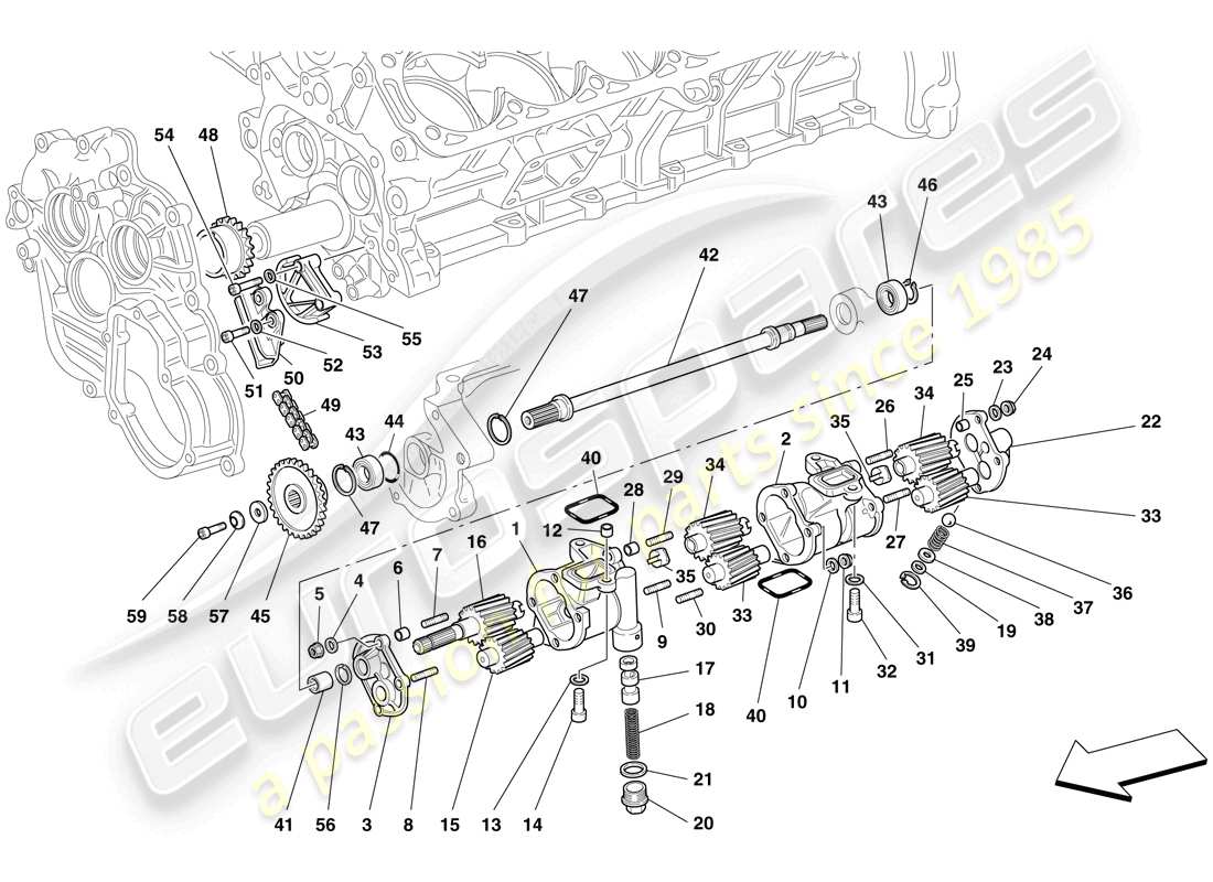 part diagram containing part number 153197