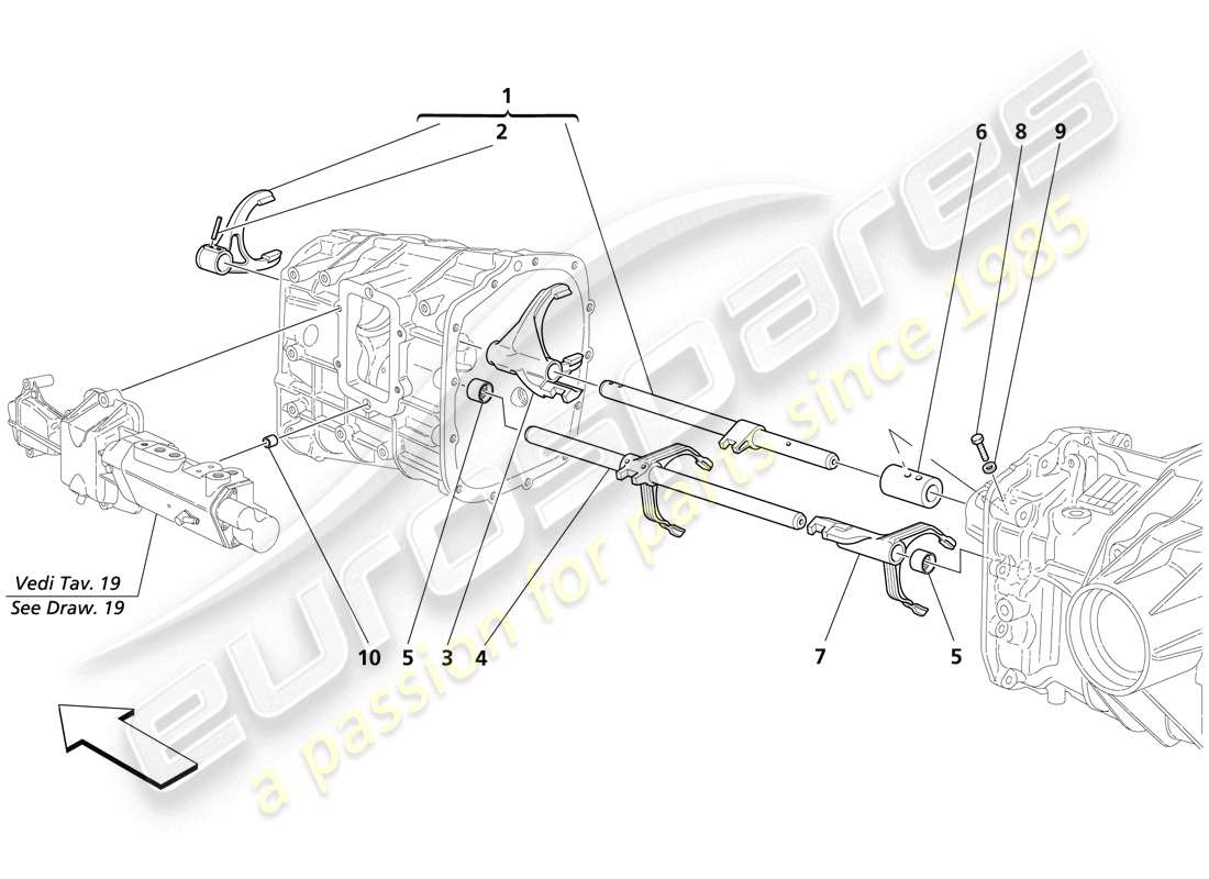 part diagram containing part number 184646