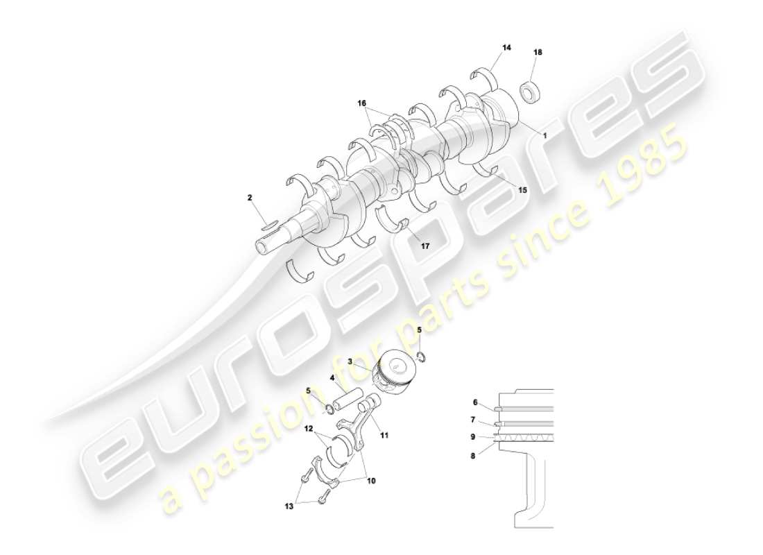 part diagram containing part number 2x4e-6140-aa