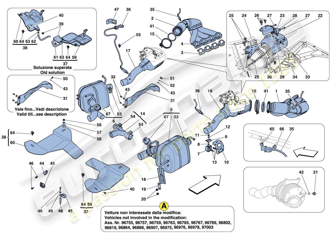 part diagram containing part number kl-fer-458it-200-cs-inc