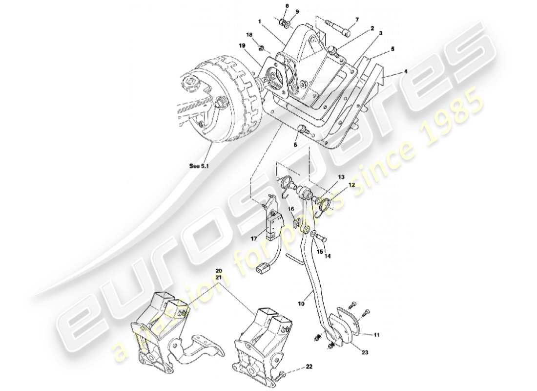 part diagram containing part number 697291