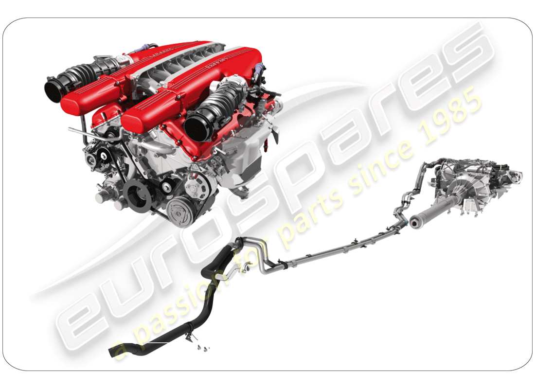 ferrari f12 berlinetta (usa) spare assembly units part diagram