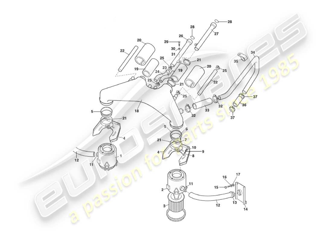 part diagram containing part number 690358