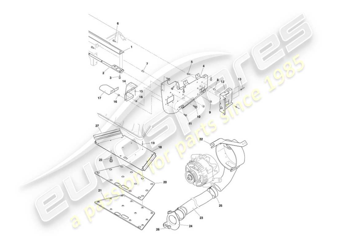 part diagram containing part number 1r12-103353-ae