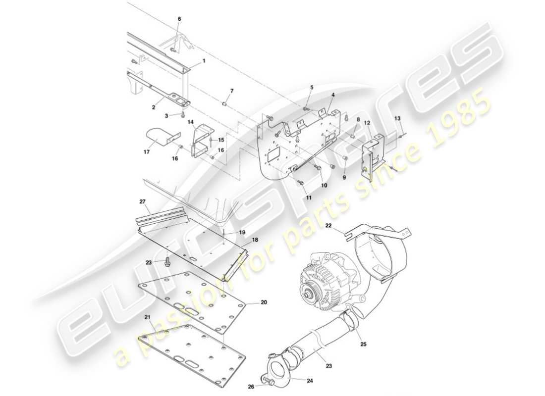 part diagram containing part number 699282