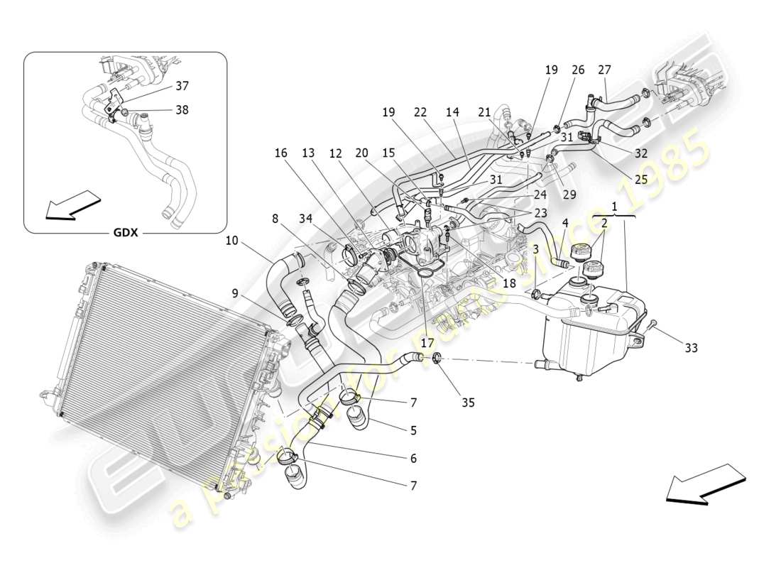 part diagram containing part number 304041