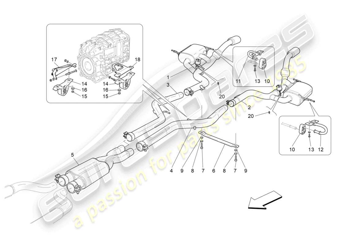 part diagram containing part number 272918