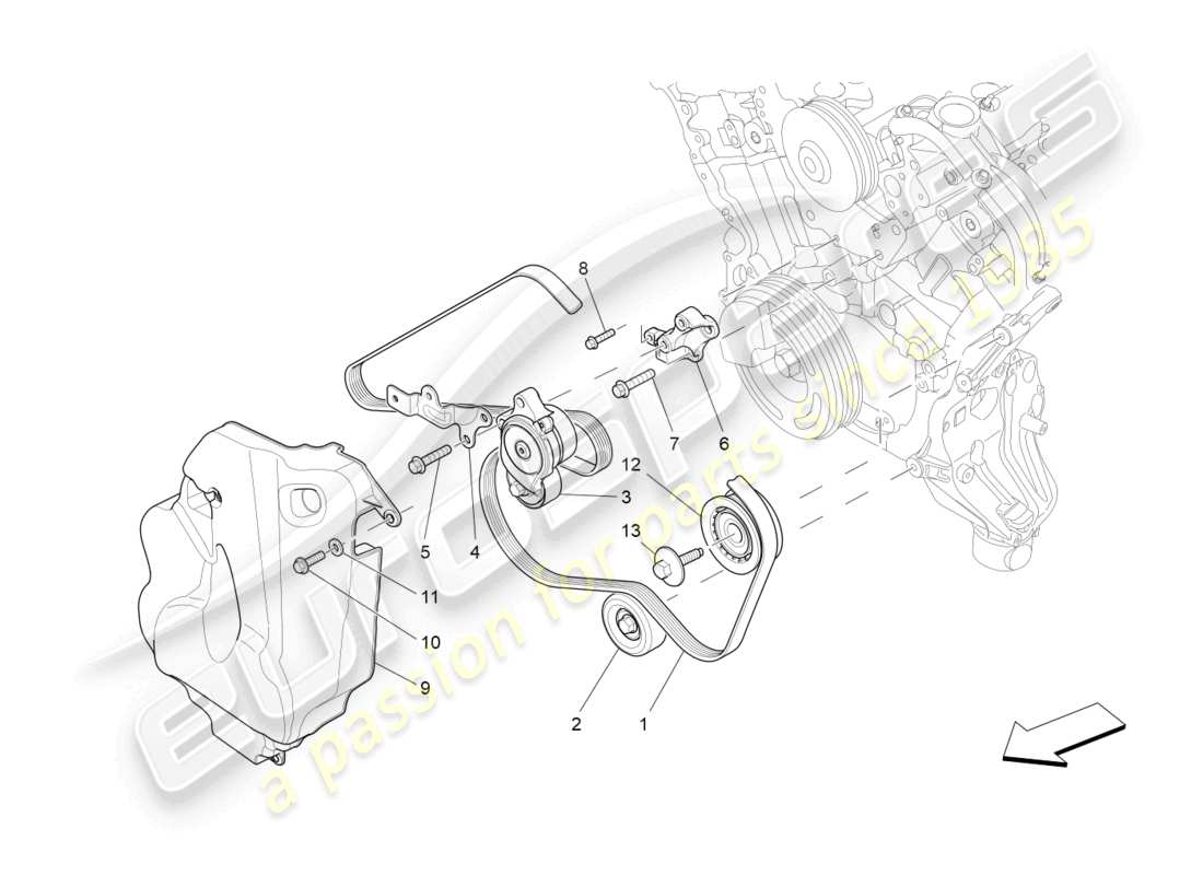 part diagram containing part number 46335431