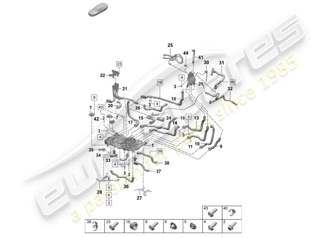 part diagram containing part number 95860662320