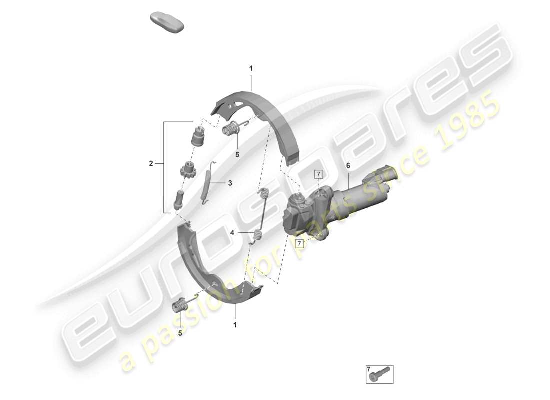 porsche 992 gt3/rs/st (2026) parking brake d >>- 28.11.2021 part diagram