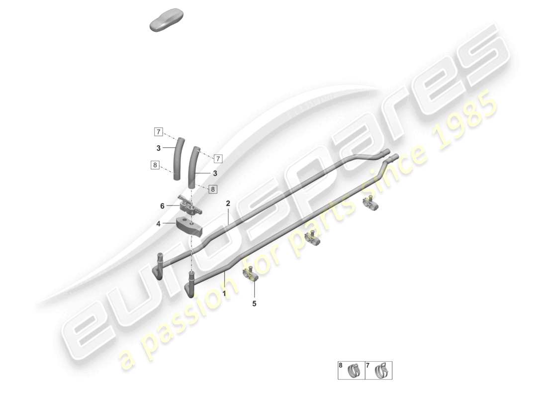 porsche 992 gt3/rs/st (2026) heater part diagram