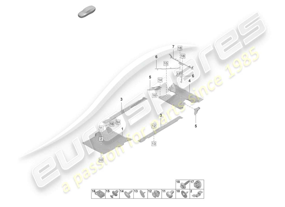 part diagram containing part number wht007698