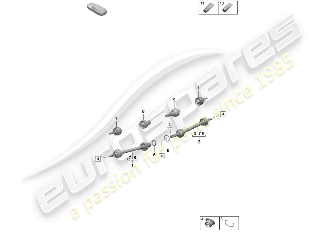 part diagram containing part number wht007021