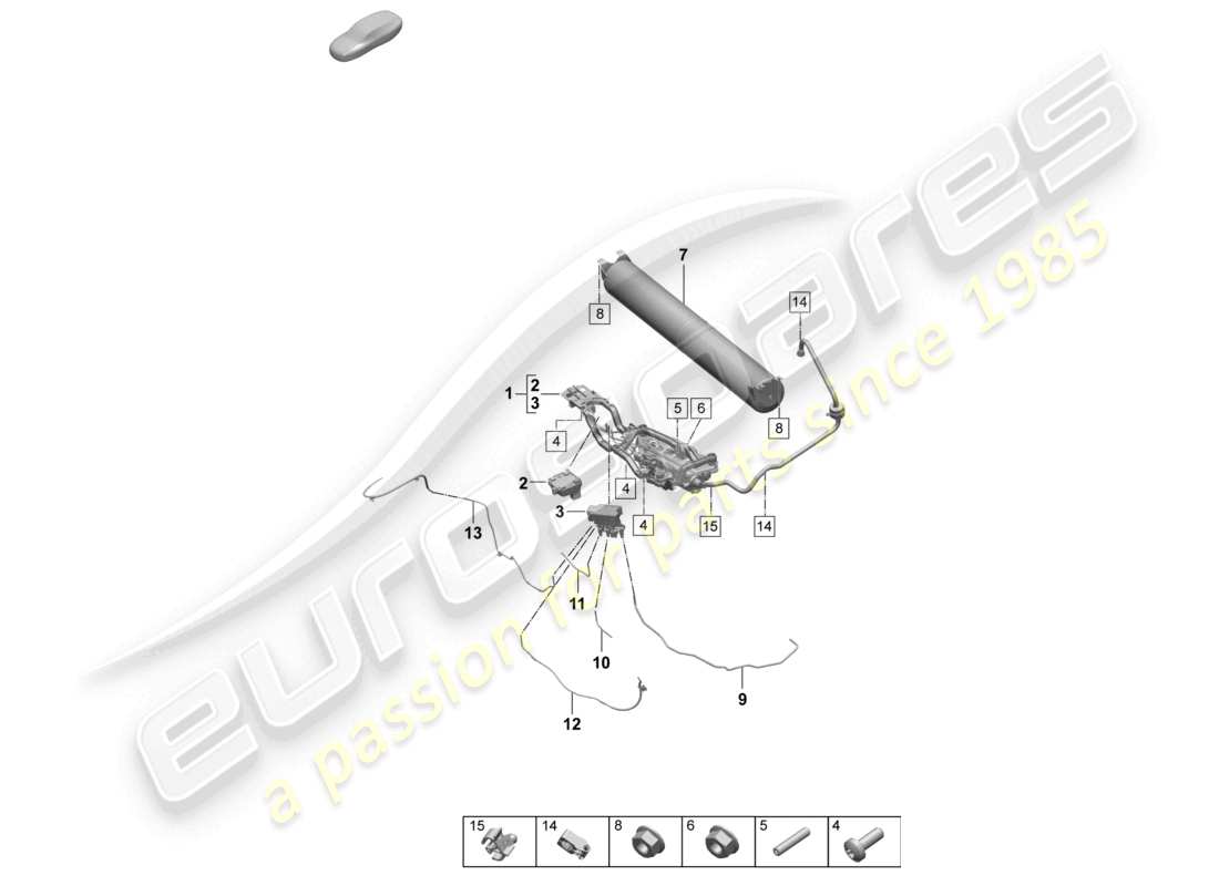 part diagram containing part number 95535950900