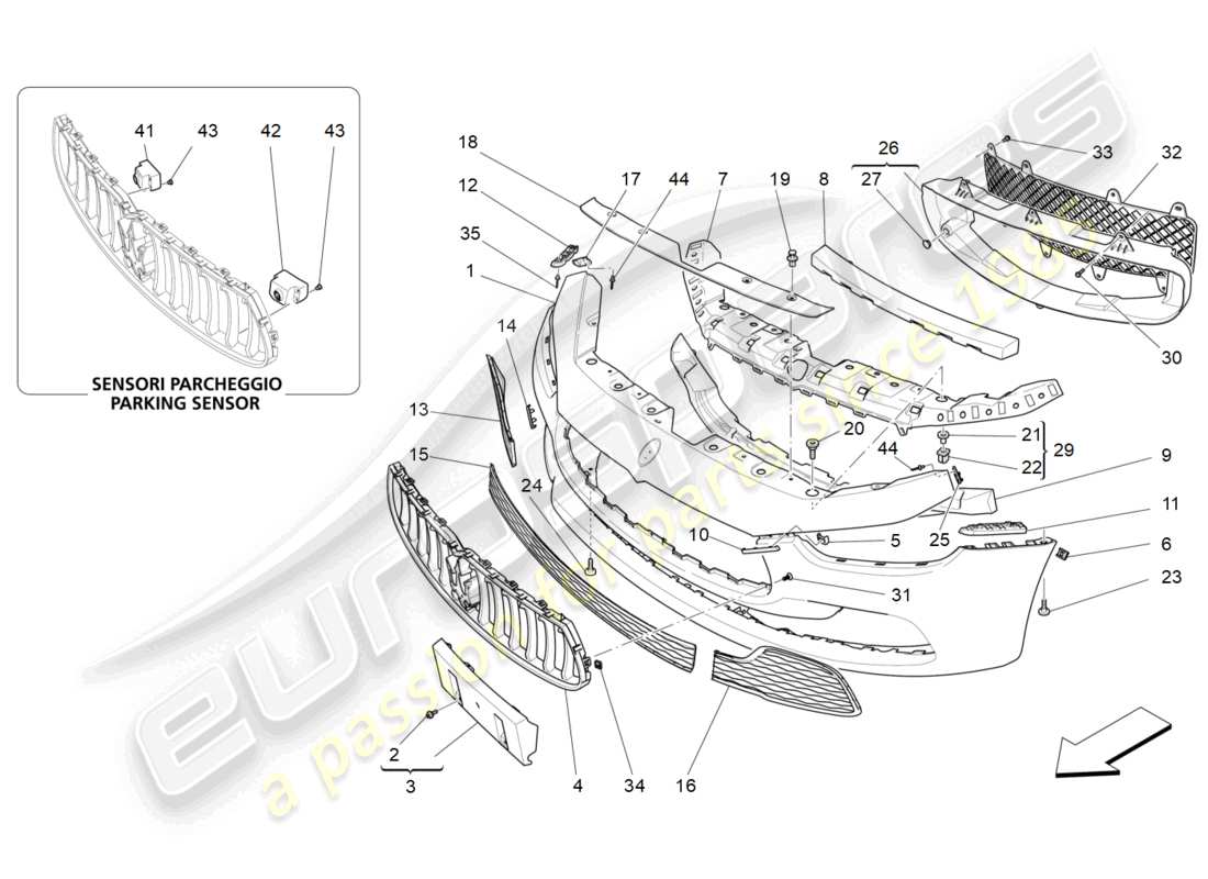 part diagram containing part number 673006990