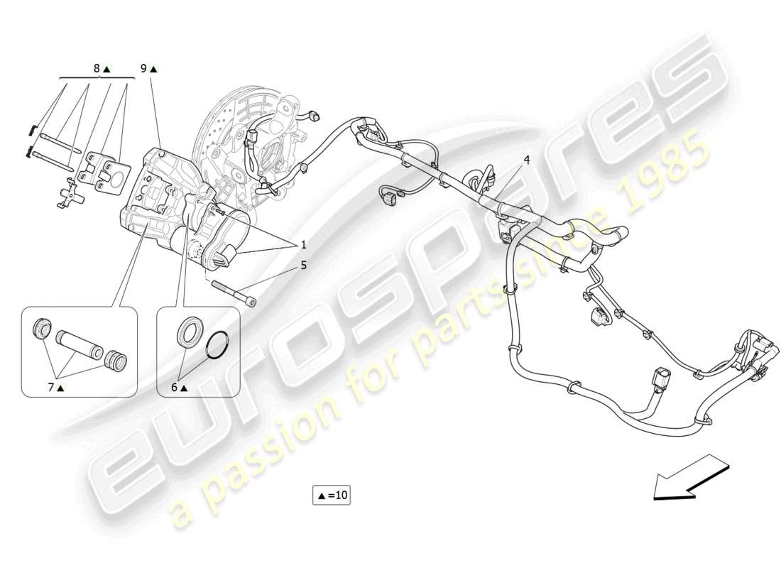 part diagram containing part number 673011644