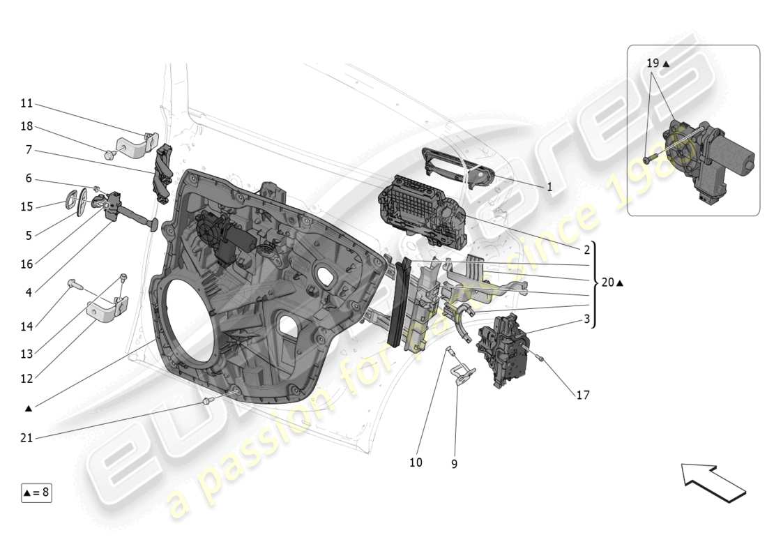 part diagram containing part number 675001602