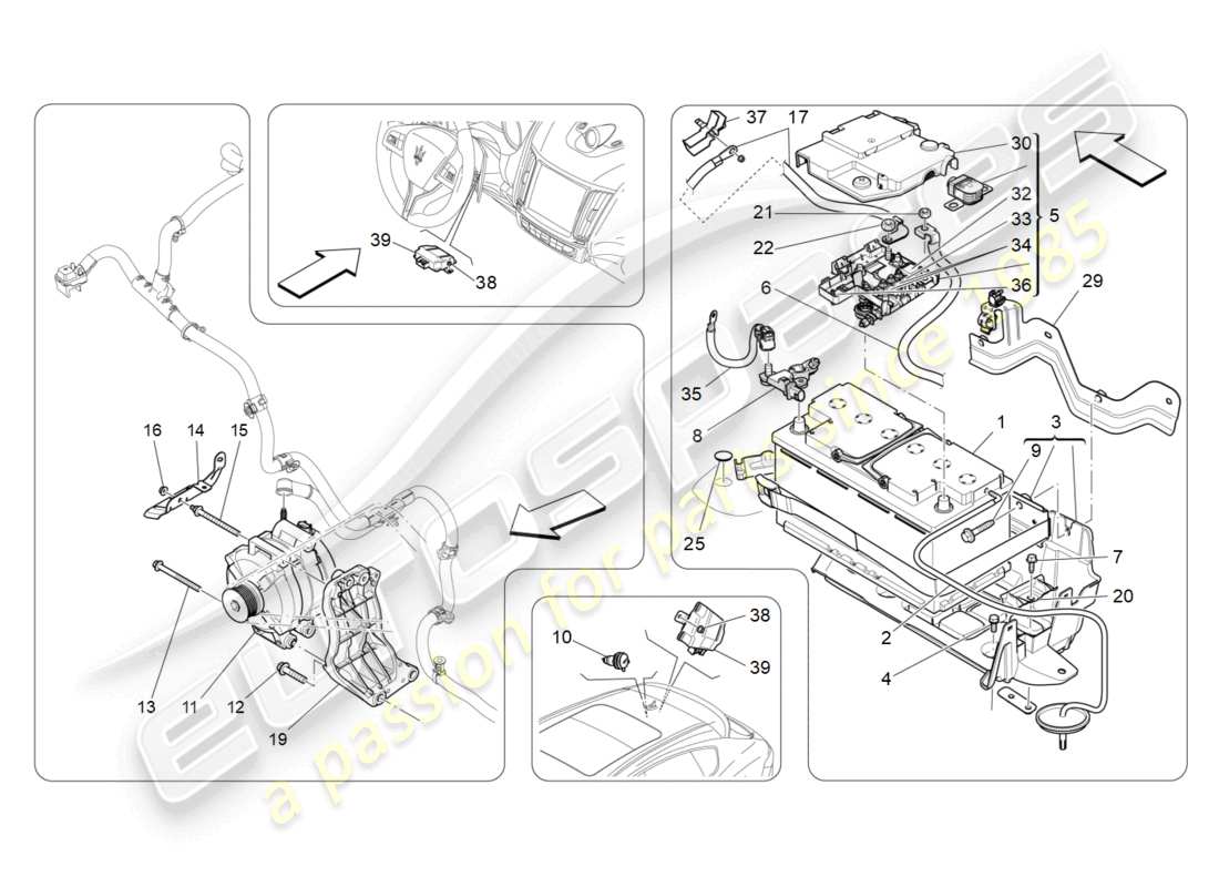 part diagram containing part number 46335063